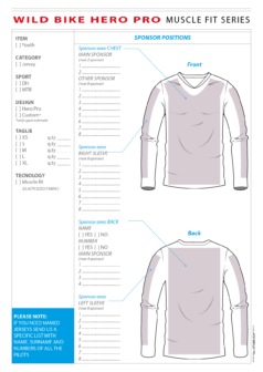 Youth BIKE Hero Pro muscle fit jersey Youth BIKE Hero Pro muscle fit jersey